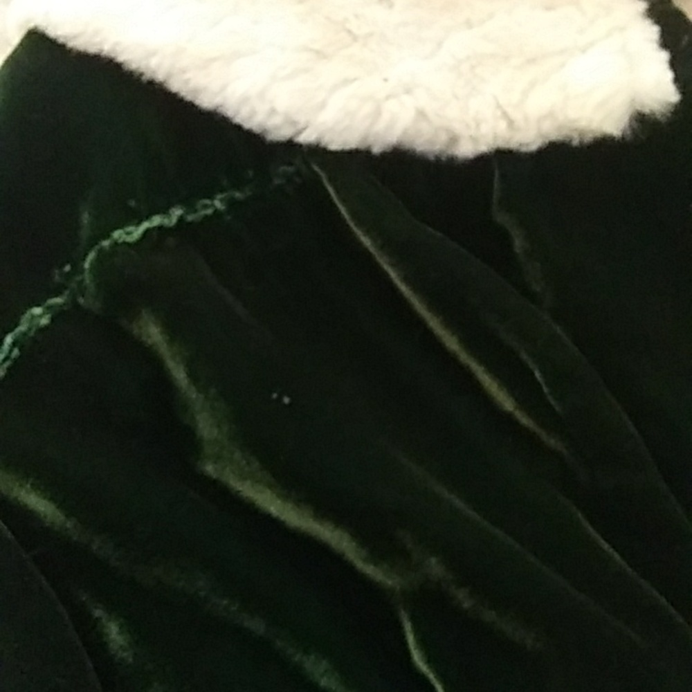 Antique Victorian fur collar green velvet silk coat vintage jacket Edwardian - Picture 13 of 16